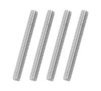 Generic 4Pack M6x50mm Fully Threaded Rod, 316 Stainless Steel Right Hand All Thread Screw Studs for Furniture Assembly Fastening, 1mm Pitch