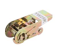 Generic 4Pcs 1 Inch Carbon Steel Multi-Purpose Ratchet Tensioner Cargo Tie Down Cable Wire Rope Kit for Roof Box Awning Carrying