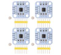 Generic 4pcs As5600 Magnetic Encoder Sensor Module Board 12bit High Precision Angle Measurement Multi-use Sensor Modules for Industrial and DIY Applications