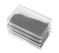 Generic 4pcs Box Magnetic Field Iron Powder Box Magnetic Iron Powder Magnetic Field Iron Shavings Science Experiment Physical Tools Magnetic Iron Filings Physical Equipment Abs
