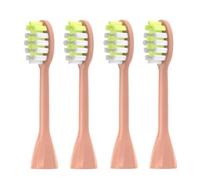 Generic 4PCS Brush Heads, Compatible with Philips, HY1200/06 BD1003/AZ | BH1022/08, rechargeable toothbrush head replacement(4pcs Pink)