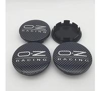 GÉNERIC 4Pcs Car Hub Centre Caps Wheel Centre Covers, for OZ O.Z 56mm 60mm 65mm 68mm Decoration Accessories,65MM-B