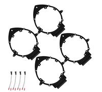 Generic 4PCS Car Speaker Bracket with Wire Harness Fit for Buick Enclave 2008-2012 6.5in Durable Speaker Mount