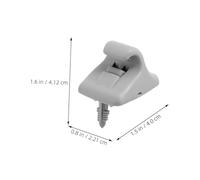 Generic 4Pcs Car Sun Visor Clips Replacement Fit Sunshade Support Hooks with Firm Grip for Vehicle Interior Easy Install Sun Visor Retainer for and