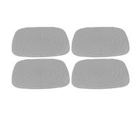 Generic 4pcs Chicken Mat, Washable PVC Laying Egg Pads, Breathable Liner with Groove Design for Poultry Breeding, Egg Collector, Convenient Gathering Eggs (Generic3s4h9eagtp-11)