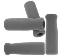 Generic 4Pcs Crutch Handle Grips Sturdy Shock Absorbing Hand Grips for Walking Canes Soft Foam Handle Covers for Elderly and Disabled