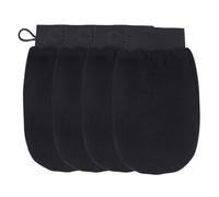 Generic 4pcs Exfoliating Shower Gloves for Men and Women, Fiber Material Bath Mitts No Bubbles Feature, Beautiful Design for Traveling and Effective Dead Skin Removal
