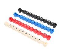 Generic 4pcs Foosball Score Counters for Table Soccer, Plastic Portable Design with Precise Scoring, for Family Gatherings and Home Use by Table Soccer Enthusiasts