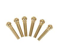 Generic 4pcs Guitar Bridge Pin Guitar Bridge Replacement Parts Guitar Bridge for Increased Dynamics Guitar Bridge Guitar Tuner Guitar Nut Acoustic Guitar Acoustic Bridge Pins