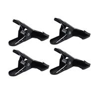 Generic 4pcs Heavy Duty Spring Clamps Wide Mouth Metal Woodworking Clamp/Holder for Photography Backdrops, 3.1 X 4.2in Flat Mouth A Clamp/Holder for Clamping Documents