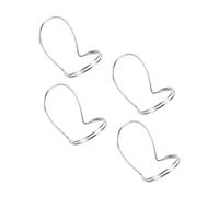 Generic 4pcs Hollow Finger Picks Set for Banjo and Ukulele Thumb & Index Picks Guitar Plectrum Accessories for Acoustic & Folk Guitars