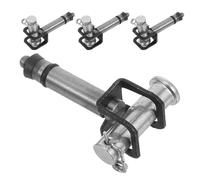Generic 4pcs Hydraulic Jack Pump Core with Floor Jack Oil Seal Stops Hydraulic Fluid Leak Restores Smooth Lifting and Lowering Metal Replacement Parts for Automotive Repairs and Garage