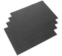 Generic 4pcs Magnetic Blackboard Erasable Writing Board with Magnetic Backing Rubber Magnet Pp Material Environmental Protection for Home Kitchen Fridge Organizer