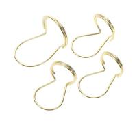 Generic 4pcs Metal Thumb Pick Guitars Butterfly Shape Plectrum Portable Guitar Plectrum Butterfly Guitar Accessories Portable Bass Picks Portable Guitar Picks Wire Guitar Picks Golden