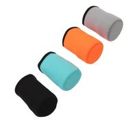 Generic 4pcs Neoprene Drink Holders Cooling Cup Sleeves Insulated Beer Can Cozy Sleeve Set for Outdoor Picnics Home Use Keep Drinks Cold