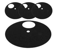 Generic 4pcs Pet Nail Scratch Board Replacement Sandpaper Refills with Self Adhesive Backing for Cats and Dogs, Portable 27.5x27.5cm Nail Grooming Pads Suitable for Home Use and Pet Shops