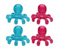 Generic 4pcs Professional Scalp Massagers Made of Premium Plastic Material for Arm and Back Use, Designed to Stimulate Acupoints and Massage The Scalp, for Relaxation and Stress Relief