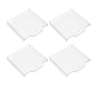 Generic 4pcs Push Button Cover for Fire Safety with Abs Material, Easy Maintenance and Weather Resistance, Suitable for Indoor Use and Commercial Use to Prevent Damage and Misuse