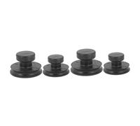 Generic 4pcs Singing Bowl Handle Rubber Grip for Easy Lifting and Meditation Buddha Sound Bowl Accessory