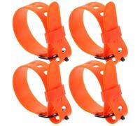 Generic 4pcs Snowshoes Straps Ski Boot Carrier Straps Tpu Removable Low-temperature Resistant Adjustable Bindings for Men Beginners in Extreme Weather Conditions