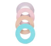 Generic 4pcs Tape Knobs Flush Door Handles Rattan Double Sided Tape Dispenser Finger Adhesive Mouth Drawer Handles and Pocket Door s Carafe Loop for Playing