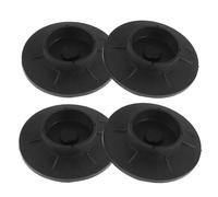 Generic 4pcs Washing Machine Shock Pad Clothes Washing Machines Washer and Dryer Accessories Anti Vibration Pad Washing Machine Feet Mechanical Vibration Damping Pads Rubber Black