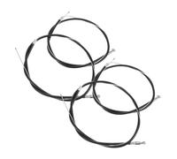 Generic 4pcs Wheelchair Brake Cable Replacement Slip Design for Enhanced Safety Compatible with Multiple Models Durable Wear Resistant Materials for Reliable Performance