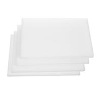 Generic 4pcs White Sponge Ring Display Pads for Jewelry Boxes, Simple Appearance Earring Storage Holders for Personal Use at Home