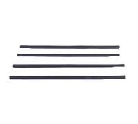 Generic 4PCS Window Weather Strip Seal Belt for X-Trail T31 2008-2013 Rubber Durable Weatherproof Material