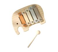 Generic 5 Note Wood Xylophone, Musical Toy Hand Knock Piano Toy Montessori for Outside Home Concert Event Family Sessions