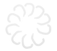 Generic 5 Pairs Ear Correction Support Silicone Auricle Fixer for Protruding Ears Aesthetic Adjustment