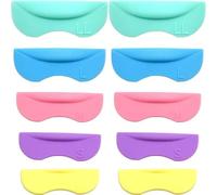 Generic 5 Pairs Silicone Lash Lifting Pads Eyelash Perming Curler Tool Lightweight Silicone Material for Professional Lash Lift and Perming