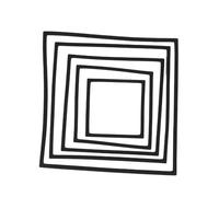 Generic 5 Pcs Aquarium Floating Plant Corral - 5 Sizes of Floating Plant Ring, Fish Feeding Ring (Black-Square)