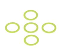 Generic 5 Pcs Badge Machine Gasket Replacement Tool Set for Crafting Badges Plastic for Schools and Organizations (37MM)