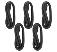 Generic 5 Pcs Black Foam Backer Rod 25mm Diameter X 1m Sofa Gap Filler Strip for Couch Cushion Crack, Slipcover Tuck Grips and Sofa Accessories for Home Repair