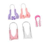 Generic 5 Pcs Invisible Silicone Nose for Comfortable Breathing and Bridge Height Correction Day and Night Use for Women