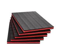 Generic 5-Piece Inserts, Reusable Soft EPE Foam Sheets, Organizer Mats Suitable for Craft Projects, Creative Office Storage, 46cmx30cmx5cm