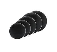 Generic 5 Piece Professional Drum Practice Pad, Quiet, Practical, Balanced, Double-Sided, Quiet Drum Pad for Drummers, 10 12 14 14 18in