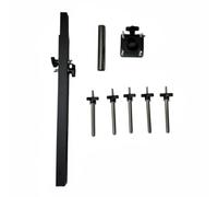 Generic 5 Rods Percussion Bell Stand Zinc Alloy Cowbell Rack Woodblock Holder With Five Mounting Points For Live Gigs Practice Room Sound Production Recordings, style to 1
