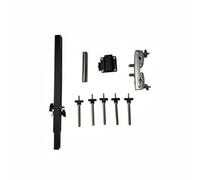 Generic 5 Rods Percussion Bell Stand Zinc Alloy Cowbell Rack Woodblock Holder With Five Mounting Points For Live Gigs Practice Room Sound Production Recordings, style to 2