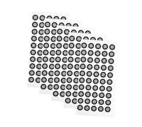 Generic 5 Sheets Scanner Reflective Film 3d Scanner Marking Stickers Black Expo Markers Expo Dry Erase Markers Dot Marker Scanning Dots Target Marker 3d Scanner Positioning Points The Pet