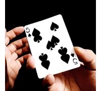 Generic 5 to 9 Magic Trick: Upgraded Version - Moving Point Card Change - Close-up Magic Trick - Red Back - Kid - Gimmick Card, Instructional Video