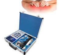 Generic 50-105MJ Energy Adjustable Extracorporeal Shock Wave Machine, ED Shockwave Therapy Device with 7 Versatile Massage Heads, Deep Muscle Massager for Home and Clinical Physiotherapy (A)