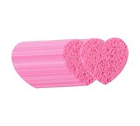 Generic 50 Compressed Facial Sponges for Gentle Makeup Removal. Portable And Professional, Heart Shape