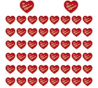 Generic 50 Pcs Heart Lapel Pins, Inspirational Brooches, You Make A Difference Gifts, Metal Appreciation Badges For Men And Women