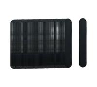 Generic 50 Pieces Hat Size Reducers Pads Fedora Adjustable Head Circumference Stickers, Black