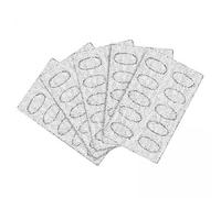 Generic 50 Pieces Nail Pusher Sheets Self Sticker Backing Pads Nail Pre Polishing Paper Easy Replace File Trimming Suitable for home spa salon, 2 Pcs
