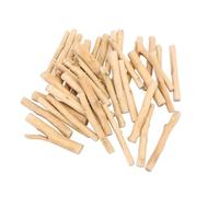 Generic 500g Natural Driftwood Rod for Home Decorations and Office Decorations, Beige Unfinished Wood Craft Material with Lasting Use, Wooden Ornaments for Creative Driftwood Decor