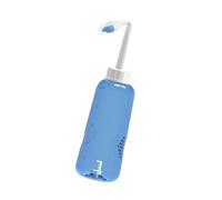 Generic 500Ml Plastic Nasal Wash Bottle with One-Button Control and Two Nozzles for Adults and Creative Appearance Nasal Irrigation Tool for Effective Nose Wash