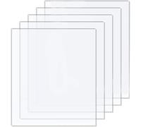 Generic 500mm x 250mm Clear Acrylic Plastic Sheet Laser Cut to Size Perspex Glass Sheet Panel 2mm Thick Small Large Replacement Acrylic Sheet Sizes